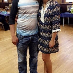 Straight style dress